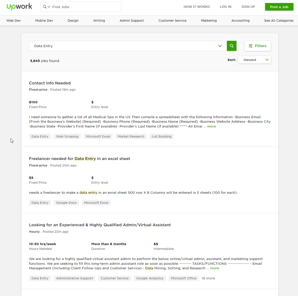 фриланс україна для новачків на upwork